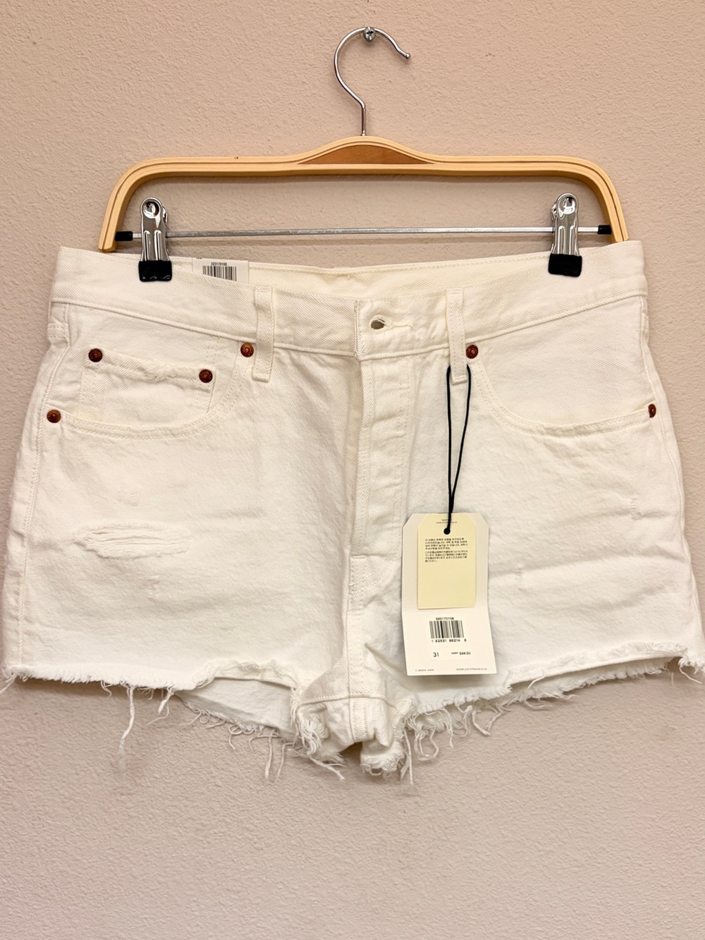 Levis 501 Mid Rise Shorts